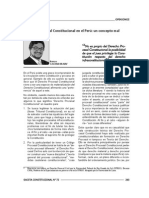 Renzo Cavani - Derecho Procesal Constitucional en El Perú: Un Concepto Mal Planteado