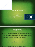 Jane Austen: Igcse English Literature