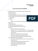 Karies Pada Gigi Sulung Dan Permanen & Klasifikasi Karies Menurut G.v.black Dan G.J.mount