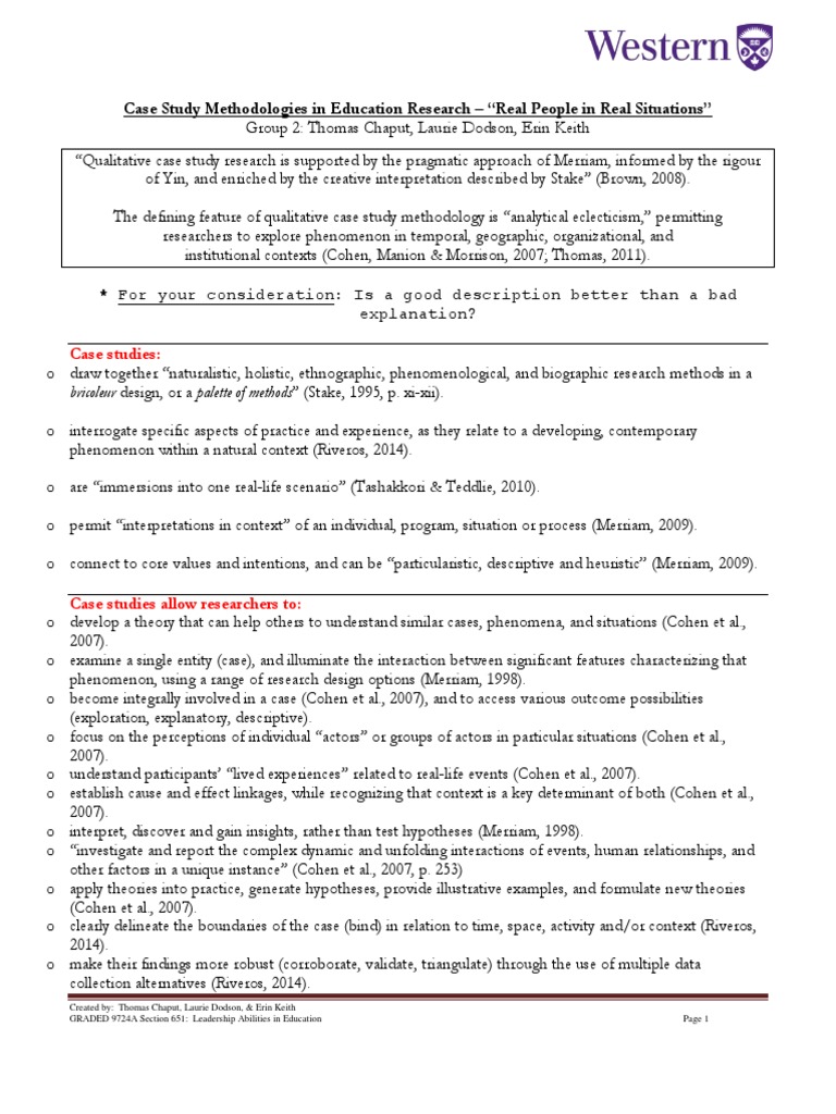 Case study report image