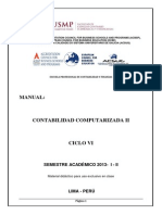 Manual Contabilidad Computarizada II - 2013 - I - II