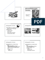 Intraoral Radiographic Anatomy: Radiographic Contrast Radiographic Contrast