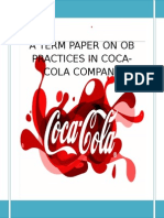 Ob Practices in Cocacola