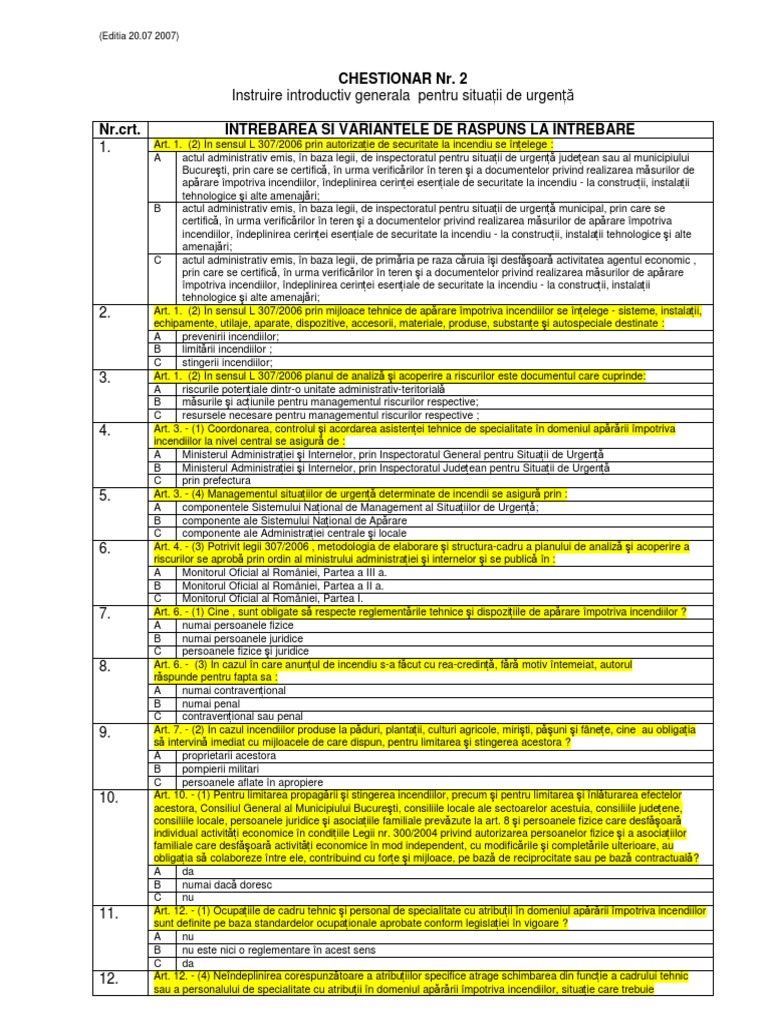 Test PSI - SU | PDF