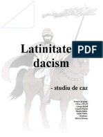 Latinitate Si Dacism