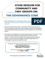 Governance Code Info Session