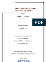 El Nuevo Testamento Hoy ¿Palabra de Dios?