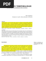 Appadurai Soberania Sem Territorialidade