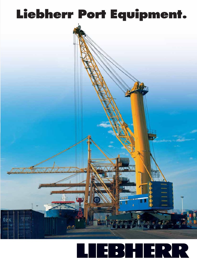 Port_Equipment_en.pdf Crane (Machine) Port