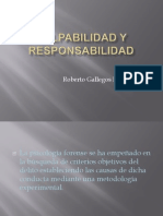 Culpabilidad y Responsabilidad