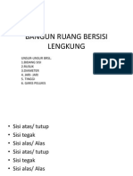 Bangun Ruang Bersisi Lengkung