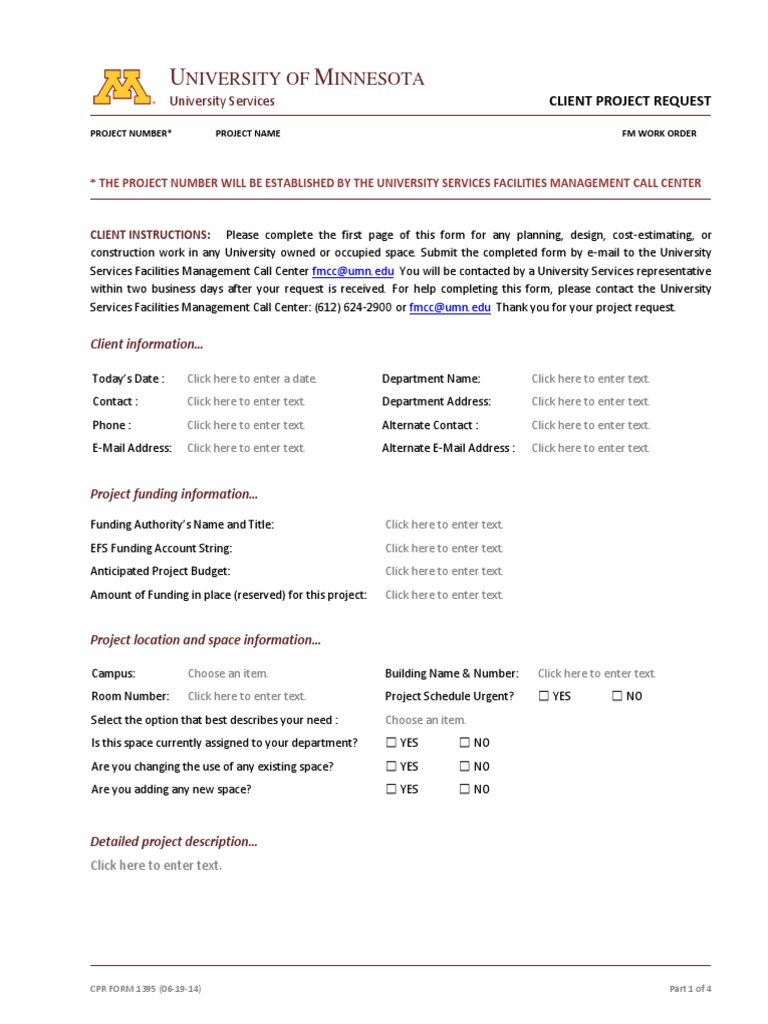 Client Project Request (06!19!14) | PDF | Computing And Information ...