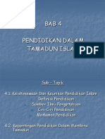 Kuliah 4 Bab4 Tamadun Islam