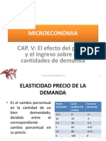 Efectos Precio Ingreso Cantidades Demanda