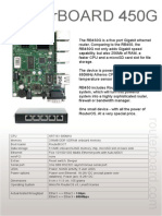 Routerboard 450G: 1Gbps 650Mbps