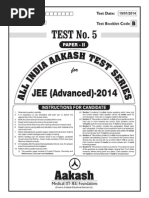 JEE Advanced-2014_Test-5 (Paper-II) - Code-B.pdf