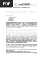 Dimensiones de La Gestion Educativa PDF