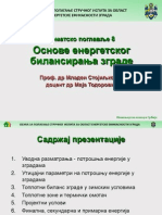TP 8 Osnove Energetskog Balansiranja Zgrade Mladen Stojiljkovic PDF