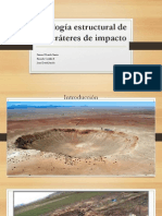 Geología Estructural de Los Cráteres de Impacto