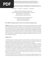 The Design and Implementation of Dynamic Load Balancing For Web-Based GIS Services