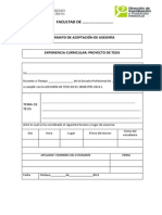 Formatos Aceptacion Asesoria Levantamiento Observacopnes PT y DT Uss