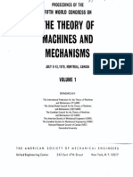 Proceedings of The Fifth World Congress On The Theory of Machines and Mechanisms