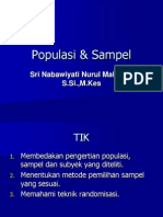 Populasi & Sampel