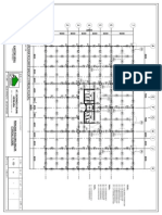 S-009-Rencana Struktur Kolom & Balok Lt.2, 3 & 4 (Typical) .DWG PDF