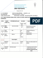 Agenda de Educasion Fisica