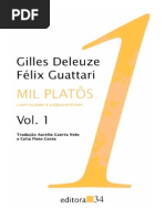 Mil Platos Vol 1Gilles Deleuze Felix Guattari