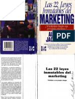 Las 22 Leyes Inmutables Del Marketing - Al Ries y Jack Trout