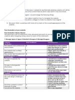 Peer and Self Evaluation