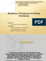 Bioetica e Pesquisa