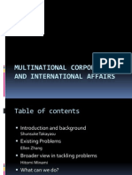 Multinational Corporations Summary Presentation