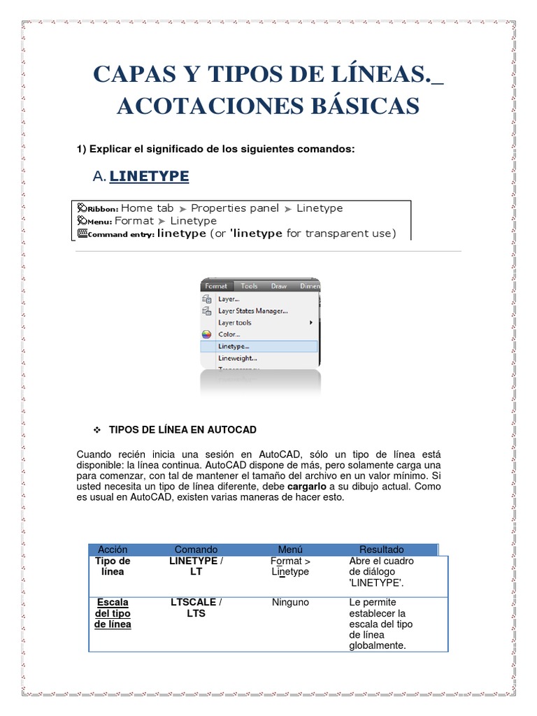 Capas y Tipos de Lineas | PDF | Point and Click | Ventana (informática)