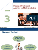 Financial Statements Analysis and Interpretation