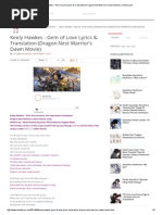 Download Keely Hawkes - Gem of Love Lyrics  Translation Dragon Nest Warriors Dawn Movie _ Violet Lyrics by Alfian Khoirianto SN244955063 doc pdf