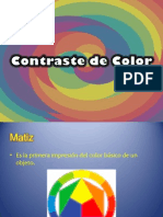 Contraste de Color PDF