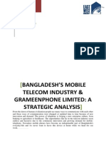  Mobile Telecom Industry Grameenphone Limited a Strategic Analysis