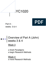 PSYC1020 Weeks 3 & 4 Sem 2  2012