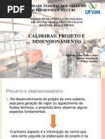 Dimensionamento e Projeto