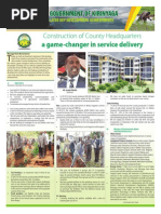 Download One Year Later Key Development Achievements by Governor Joseph Ndathi SN244965904 doc pdf