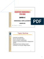 Immiscible Displacement Waterflooding