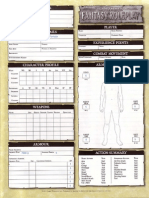 WFRP2 Fillable Character Sheet