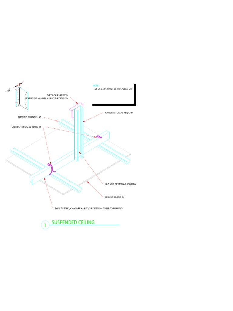 Suspended Ceiling Installation Guide | PDF