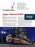 Europe-Key Issue of 2013: The Trumpet Weekly