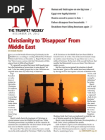 Christianity To Disappear' From Middle East: The Trumpet Weekly