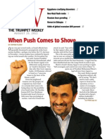 When Push Comes To Shove: The Trumpet Weekly