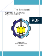 Tugas 2: The Relational Algebra & Calculus: Pengantar Basis Data Kelas B