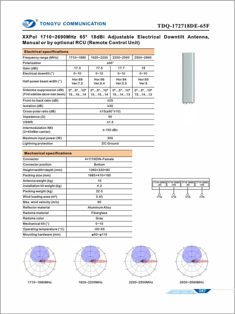 TDQ 172718de 65F | PDF